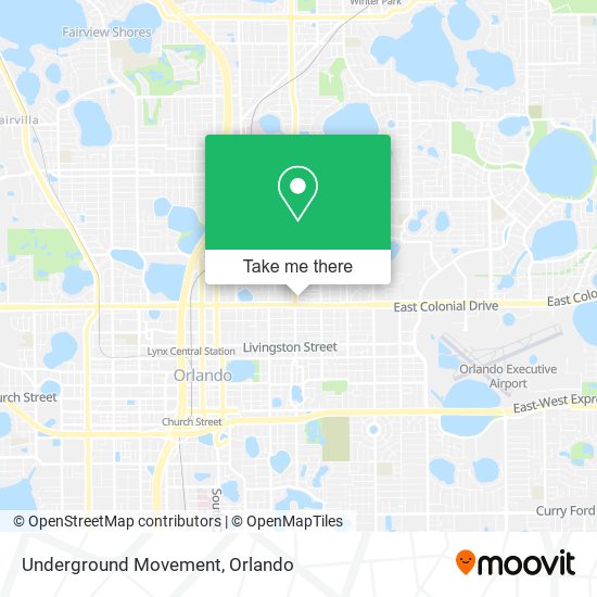 Underground Movement map
