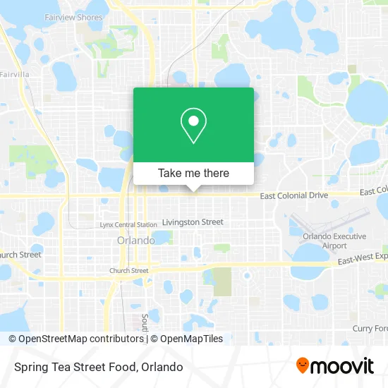 Mapa de Spring Tea Street Food
