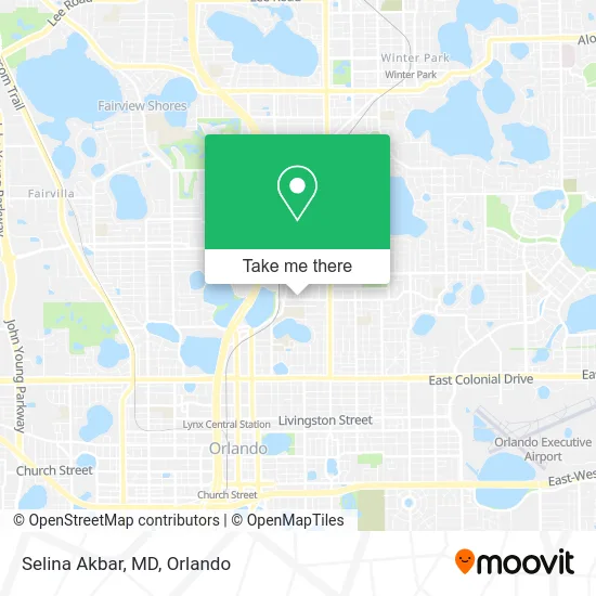 Selina Akbar, MD map