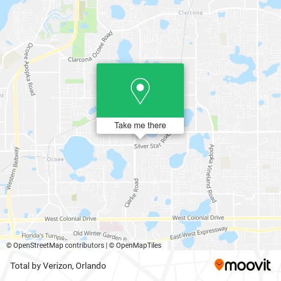 Total by Verizon map