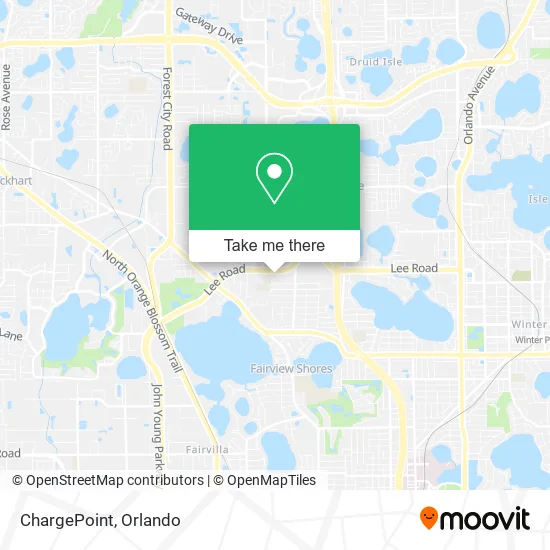 ChargePoint map