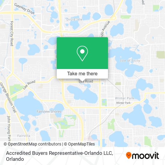 Accredited Buyers Representative-Orlando LLC map