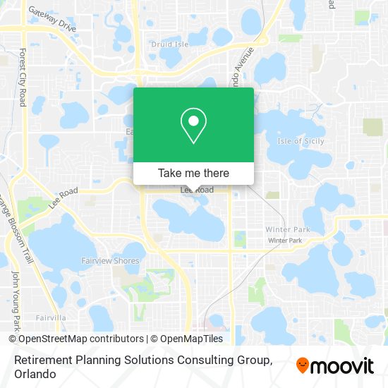 Retirement Planning Solutions Consulting Group map