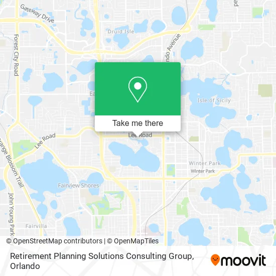Retirement Planning Solutions Consulting Group map