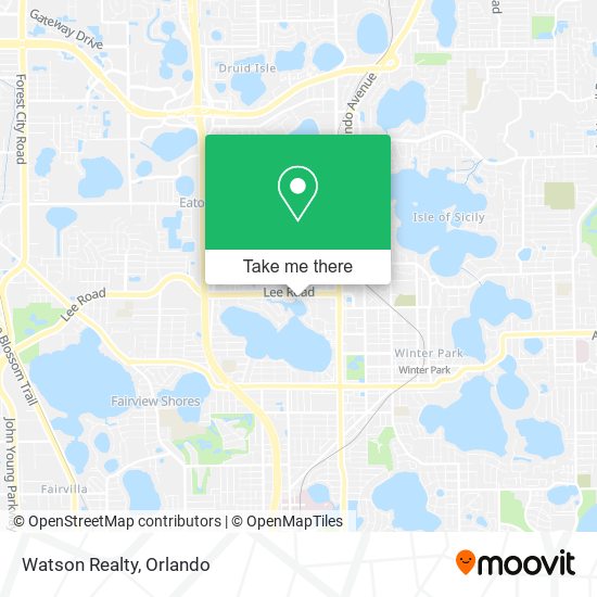 Watson Realty map