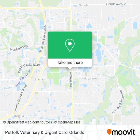 Petfolk Veterinary & Urgent Care map