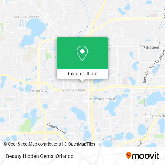 Beauty Hidden Gems map
