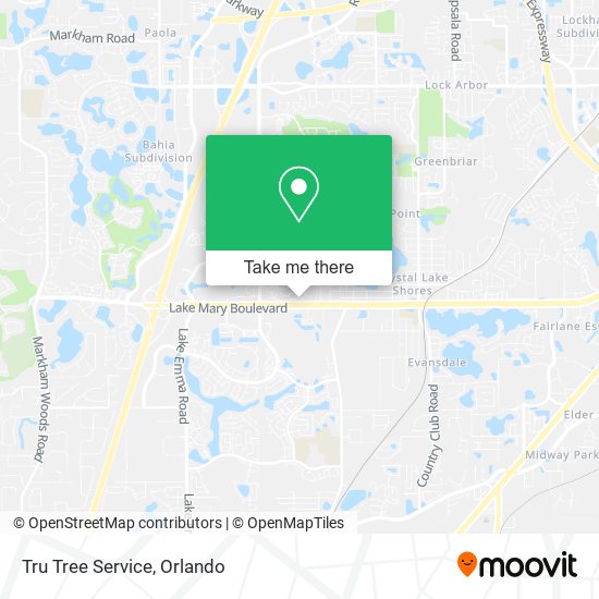 Tru Tree Service map