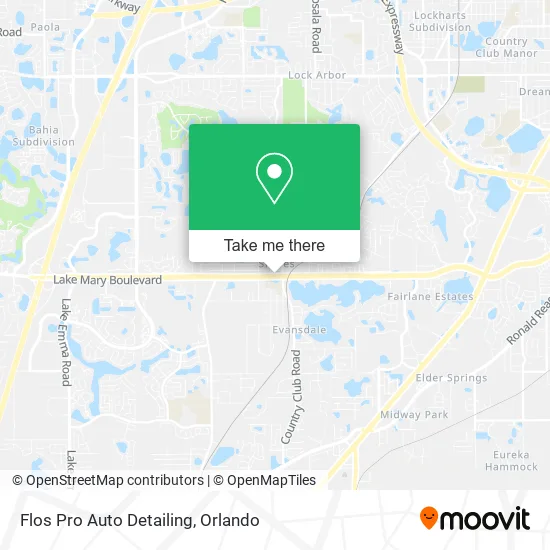 Flos Pro Auto Detailing map