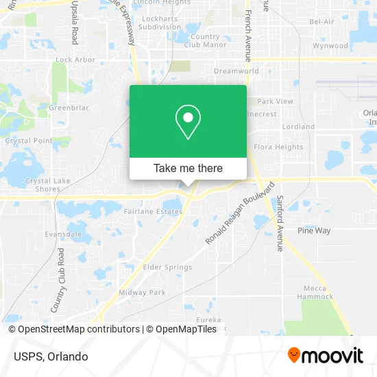 USPS map