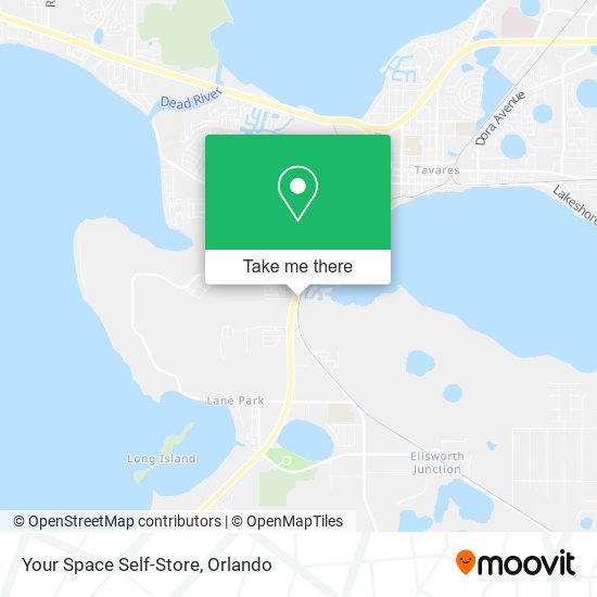 Mapa de Your Space Self-Store