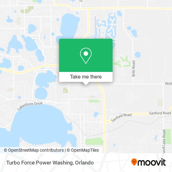 Mapa de Turbo Force Power Washing