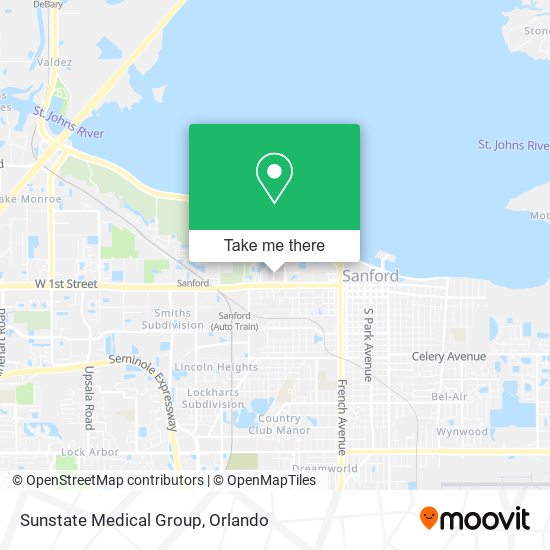 Mapa de Sunstate Medical Group