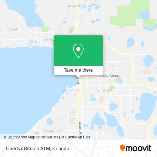 Libertyx Bitcoin ATM map