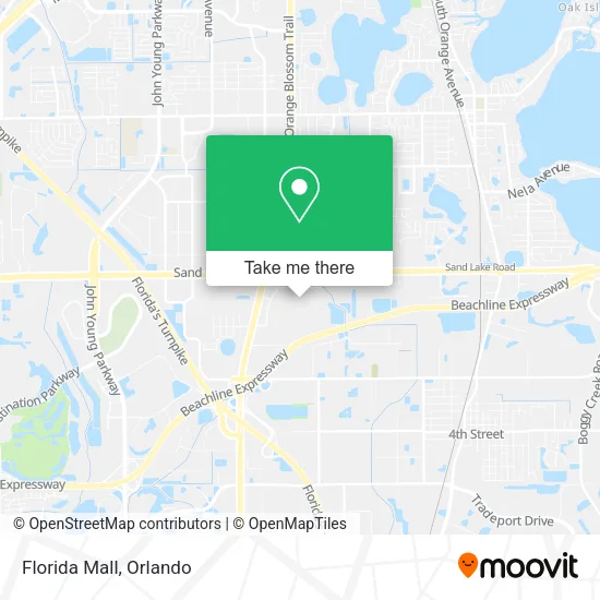 Florida Mall map