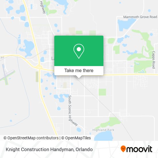 Mapa de Knight Construction Handyman