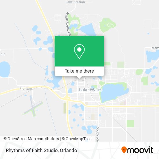 Rhythms of Faith Studio map