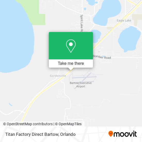 Mapa de Titan Factory Direct Bartow