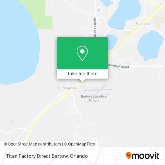 Titan Factory Direct Bartow map