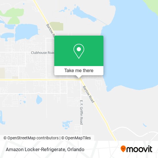 Amazon Locker-Refrigerate map