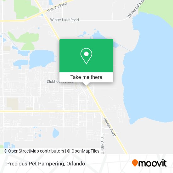 Mapa de Precious Pet Pampering
