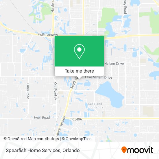 Spearfish Home Services map