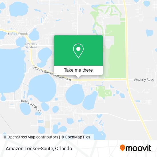 Amazon Locker-Saute map