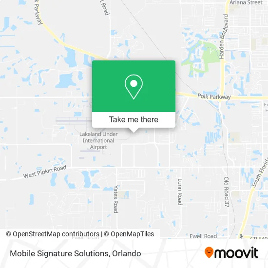 Mobile Signature Solutions map