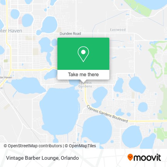 Vintage Barber Lounge map