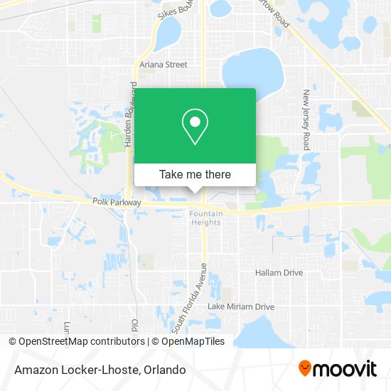 Amazon Locker-Lhoste map