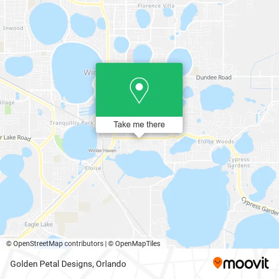 Golden Petal Designs map