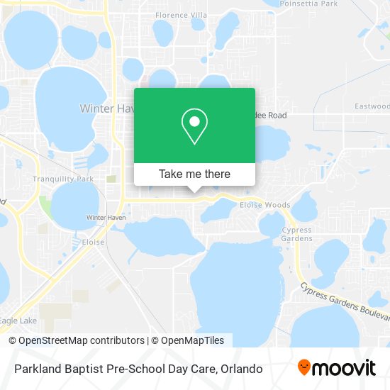 Parkland Baptist Pre-School Day Care map