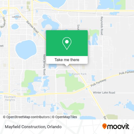 Mayfield Construction map