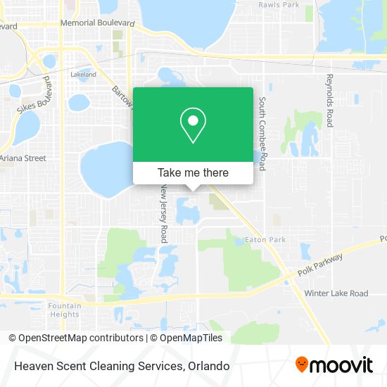 Mapa de Heaven Scent Cleaning Services
