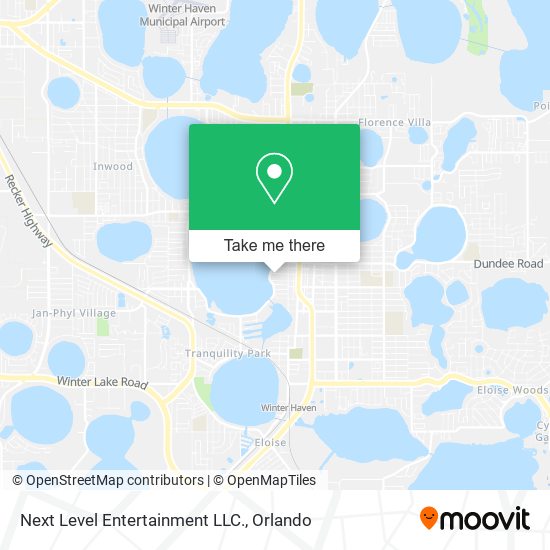 Next Level Entertainment LLC. map