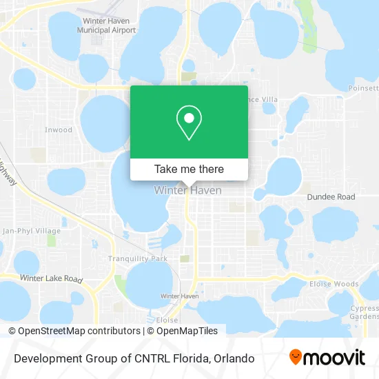 Mapa de Development Group of CNTRL Florida