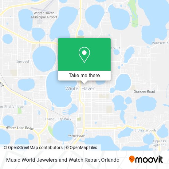 Music World Jewelers and Watch Repair map