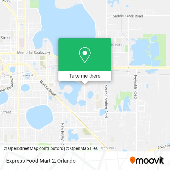 Mapa de Express Food Mart 2
