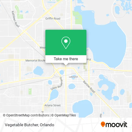 Vegetable Butcher map