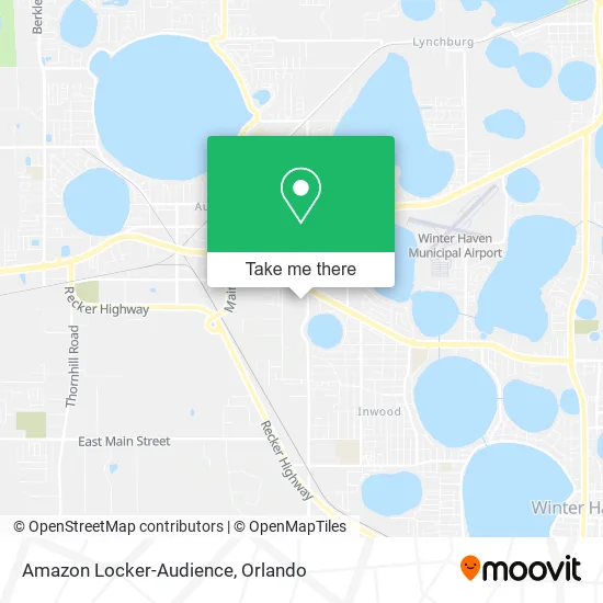 Amazon Locker-Audience map