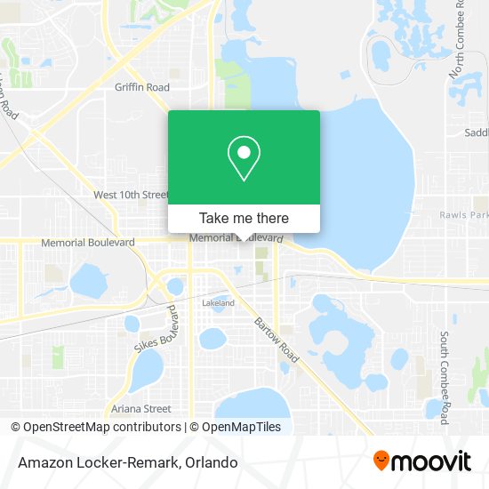 Amazon Locker-Remark map