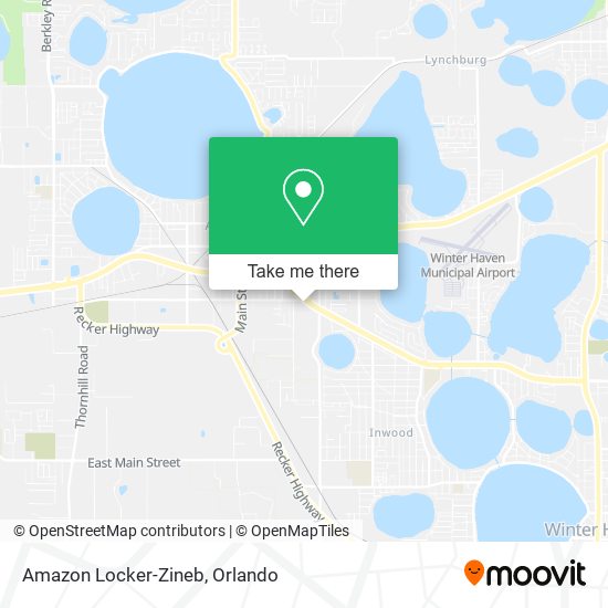 Mapa de Amazon Locker-Zineb