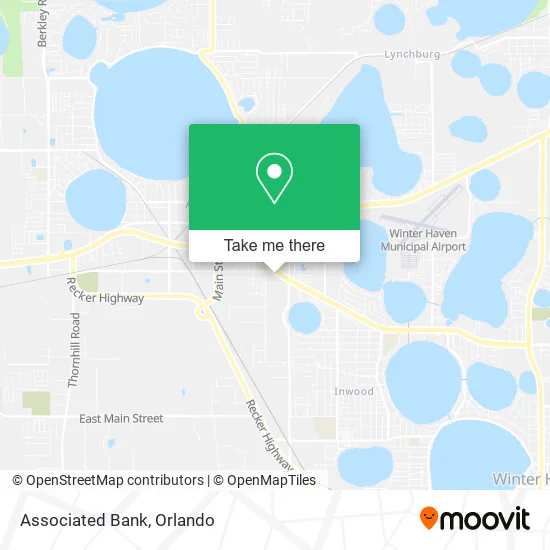 Associated Bank map