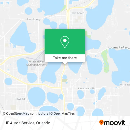 JF Autos Service map