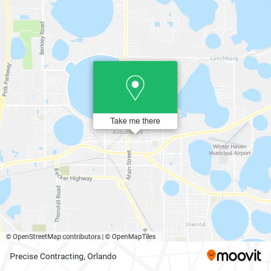 Mapa de Precise Contracting