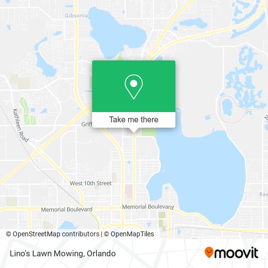 Lino's Lawn Mowing map