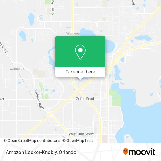 Mapa de Amazon Locker-Knobly