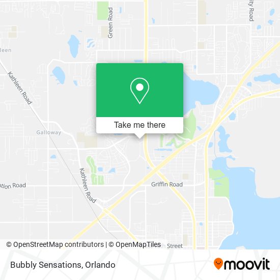 Bubbly Sensations map