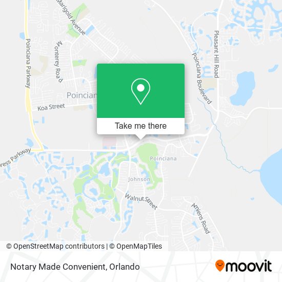 Notary Made Convenient map