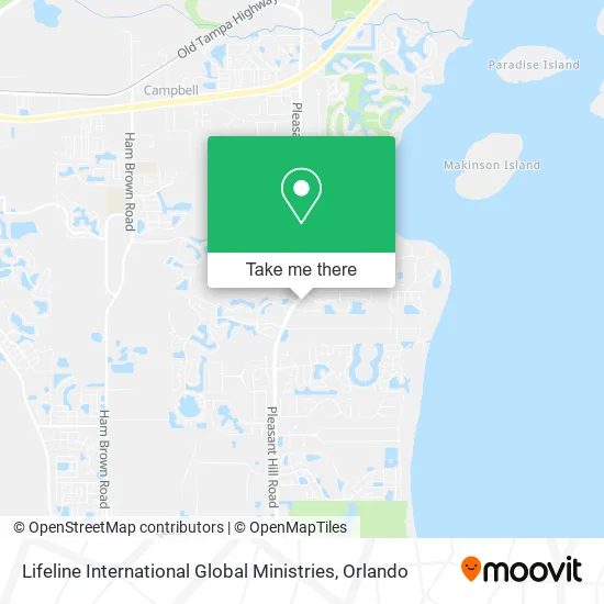 Mapa de Lifeline International Global Ministries